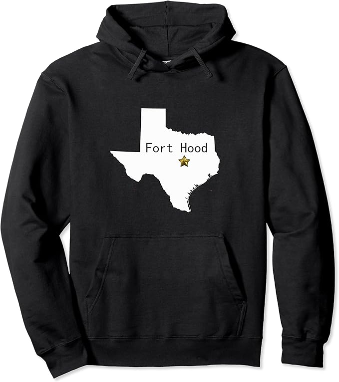 Fort Hood Military Base Army Post at Killeen, TX design Pullover